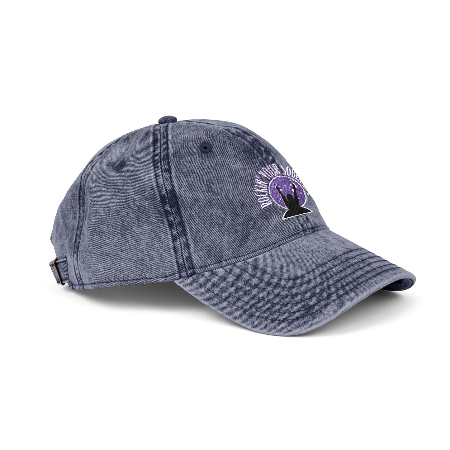 RYSL OG Vintage Embroidered Cap (Purple)