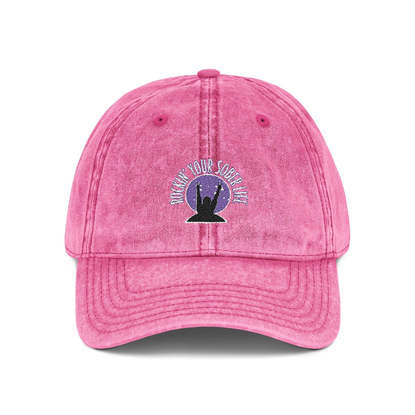 RYSL OG Vintage Embroidered Cap (Purple)