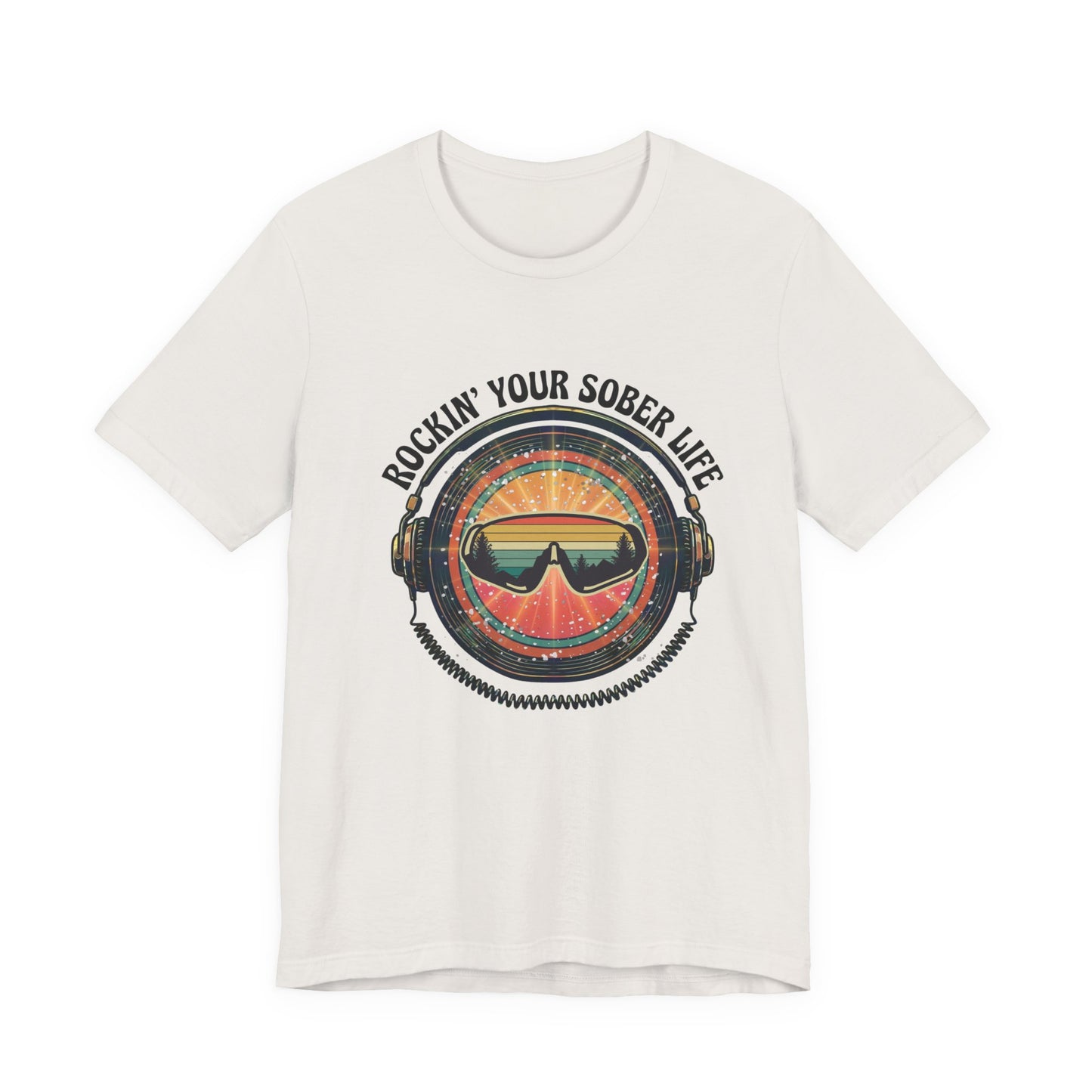 Rock Your Sober Life on the Slopes - Retro Goggle Design