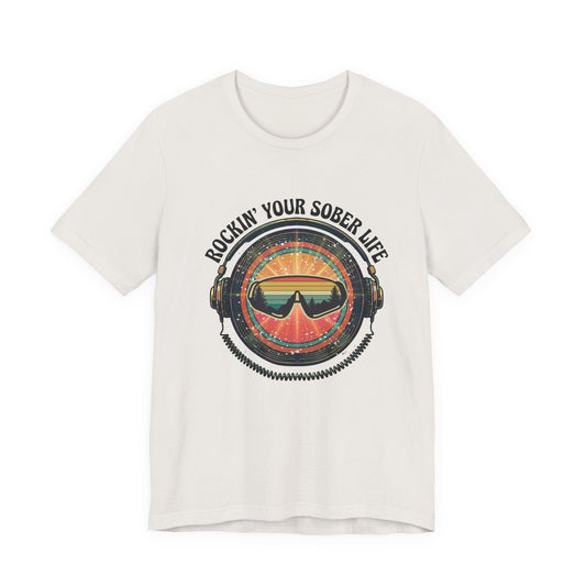 Rock Your Sober Life on the Slopes - Retro Goggle Design