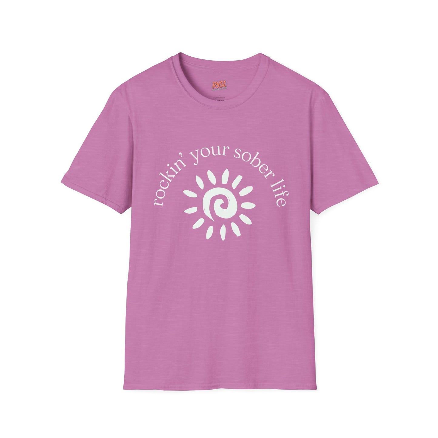Rockin’ Your Sober Life Tee – Sunshine Vibe Edition