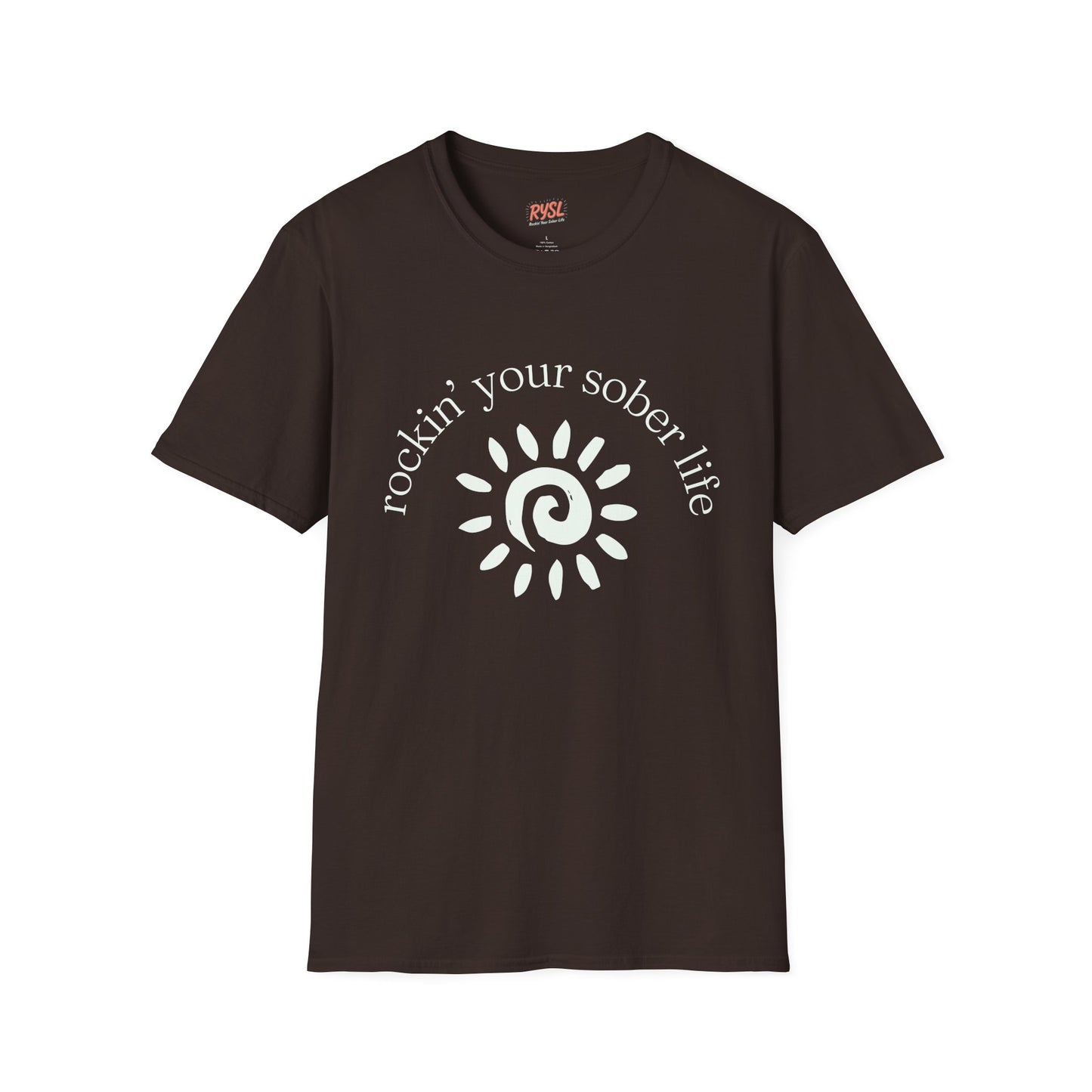 Rockin’ Your Sober Life Tee – Sunshine Vibe Edition