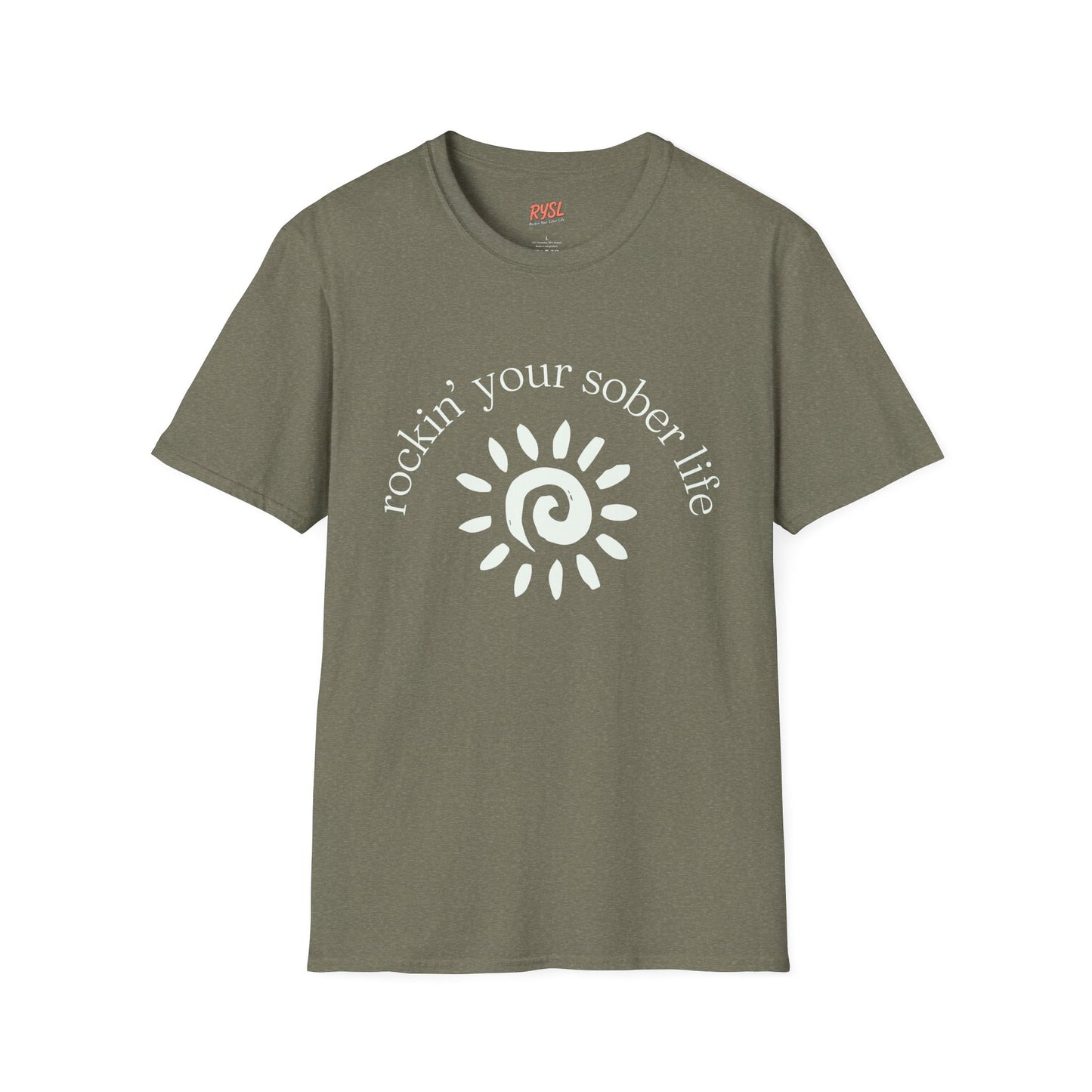 Rockin’ Your Sober Life Tee – Sunshine Vibe Edition