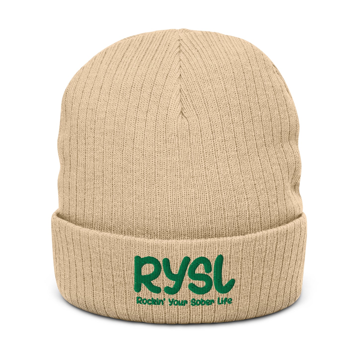 RYSL Ribbed Knit Beanie (Green)