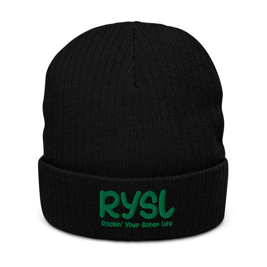 RYSL Ribbed Knit Beanie (Green)