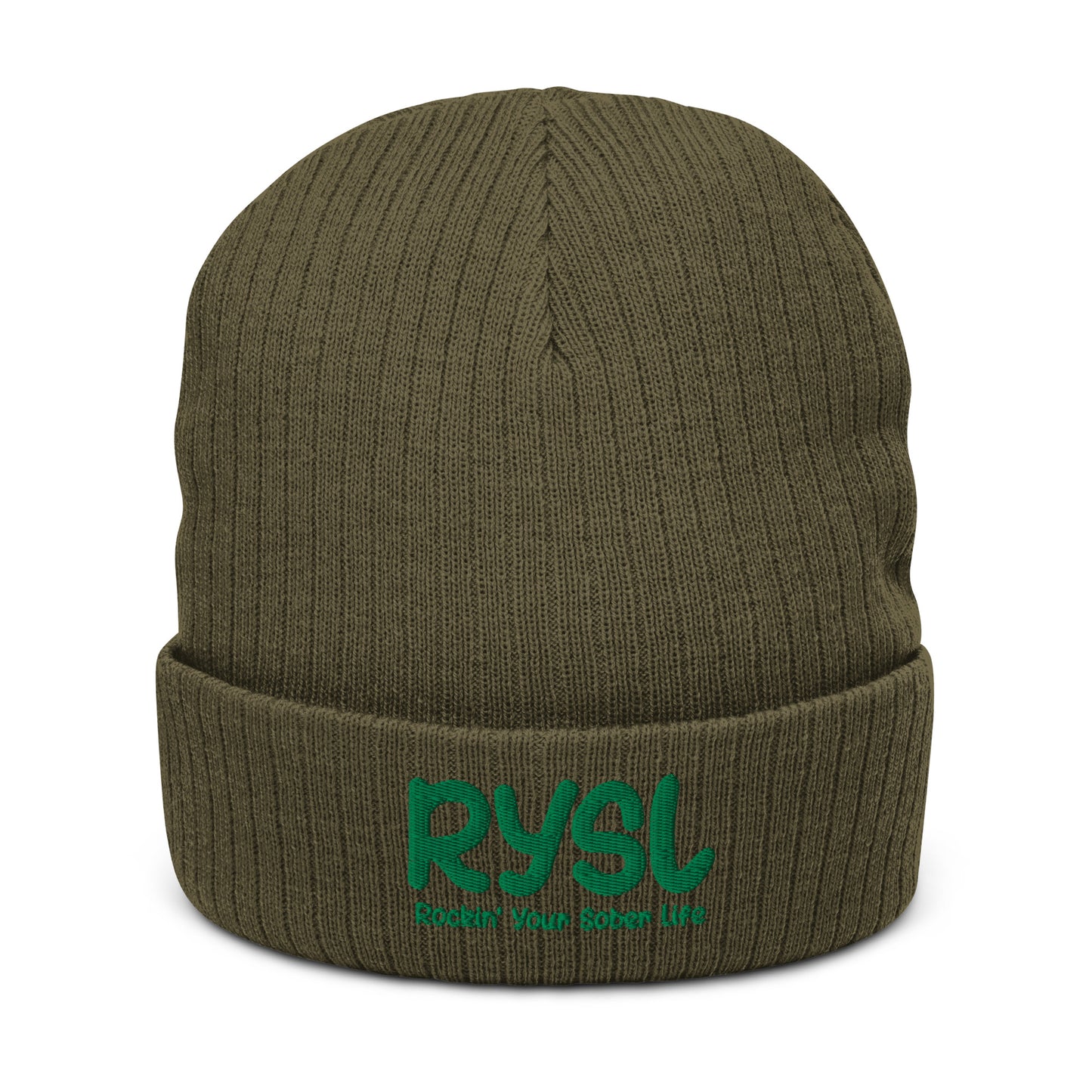 RYSL Ribbed Knit Beanie (Green)